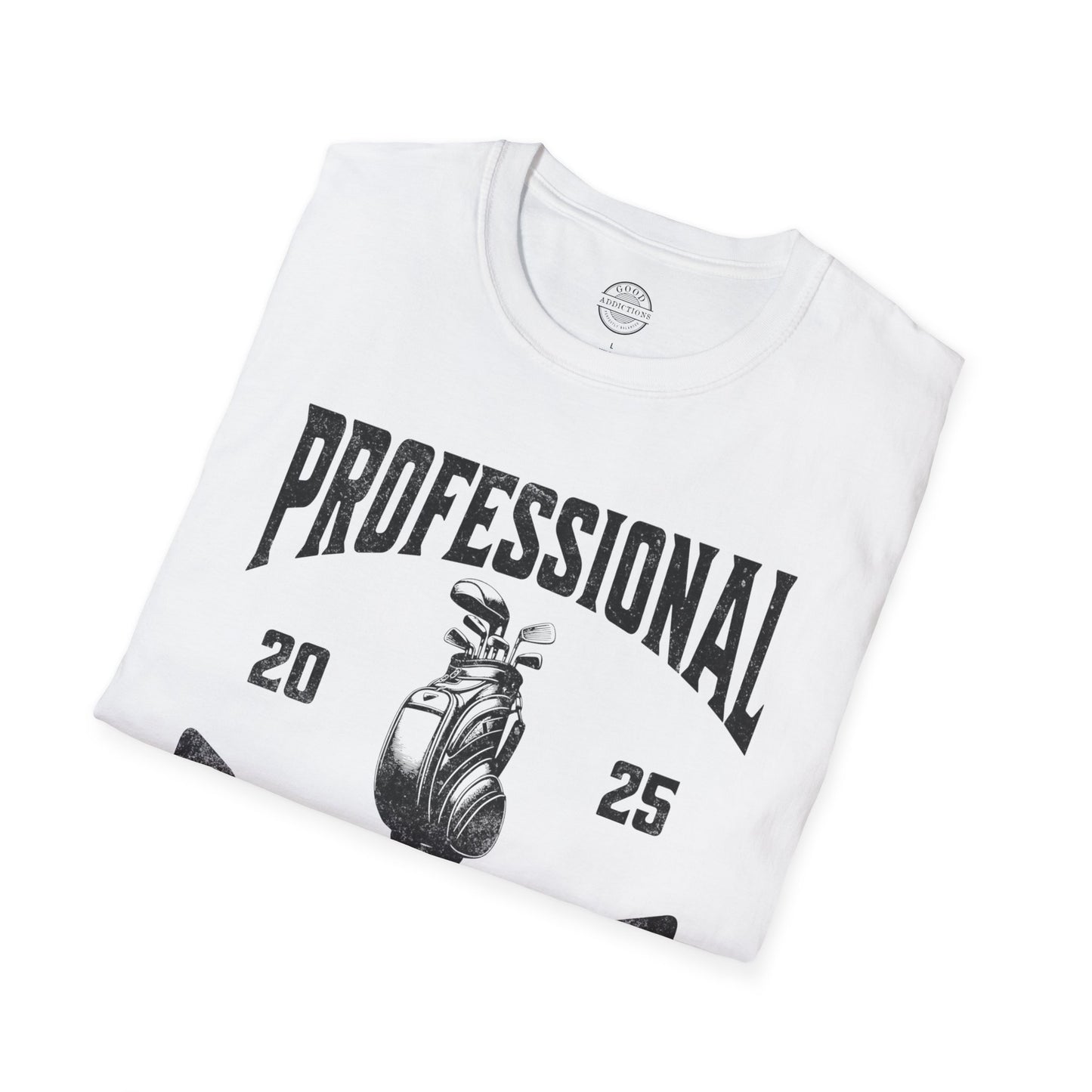 Professional Golfer T-Shirt – “Game On” Clean Golf Tee for Players, Coaches & Confident Swingers