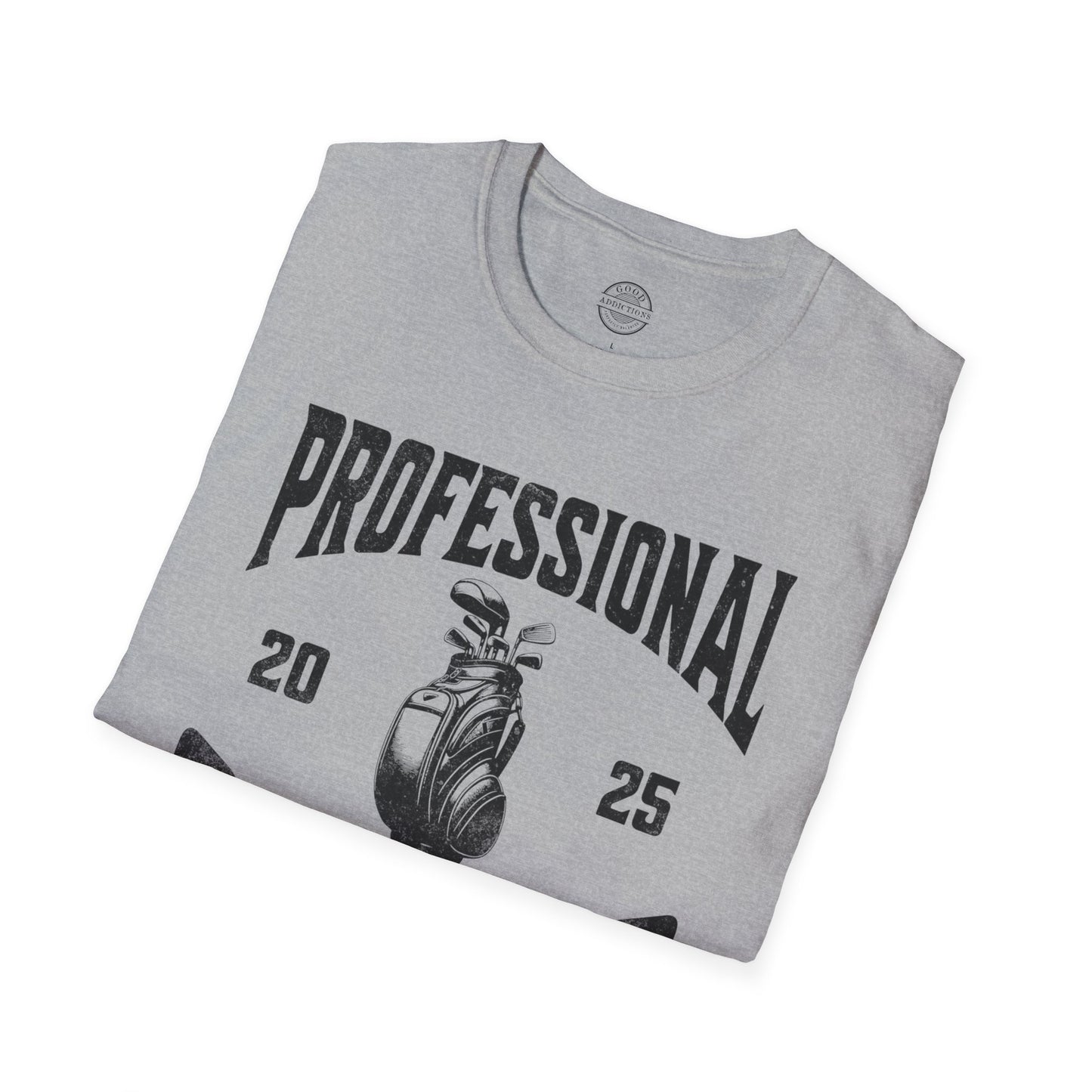 Professional Golfer T-Shirt – “Game On” Clean Golf Tee for Players, Coaches & Confident Swingers