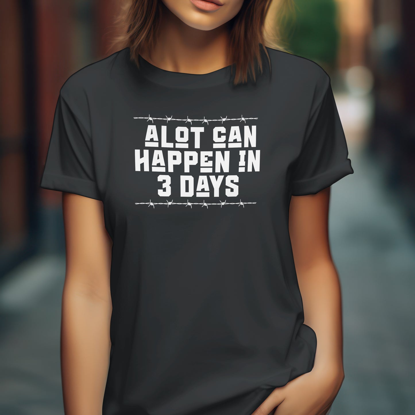 A Lot Can Happen in 3 Days T-Shirt – “Faith Over Fear” Christian Tee for Believers, Easter Worshippers & Hope Seekers