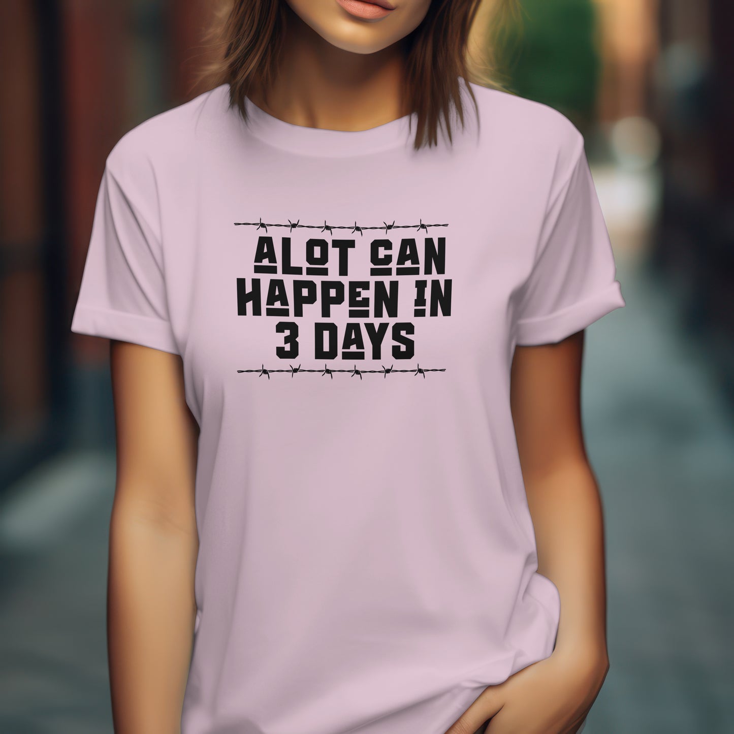 A Lot Can Happen in 3 Days T-Shirt – “Faith Over Fear” Christian Tee for Believers, Easter Worshippers & Hope Seekers