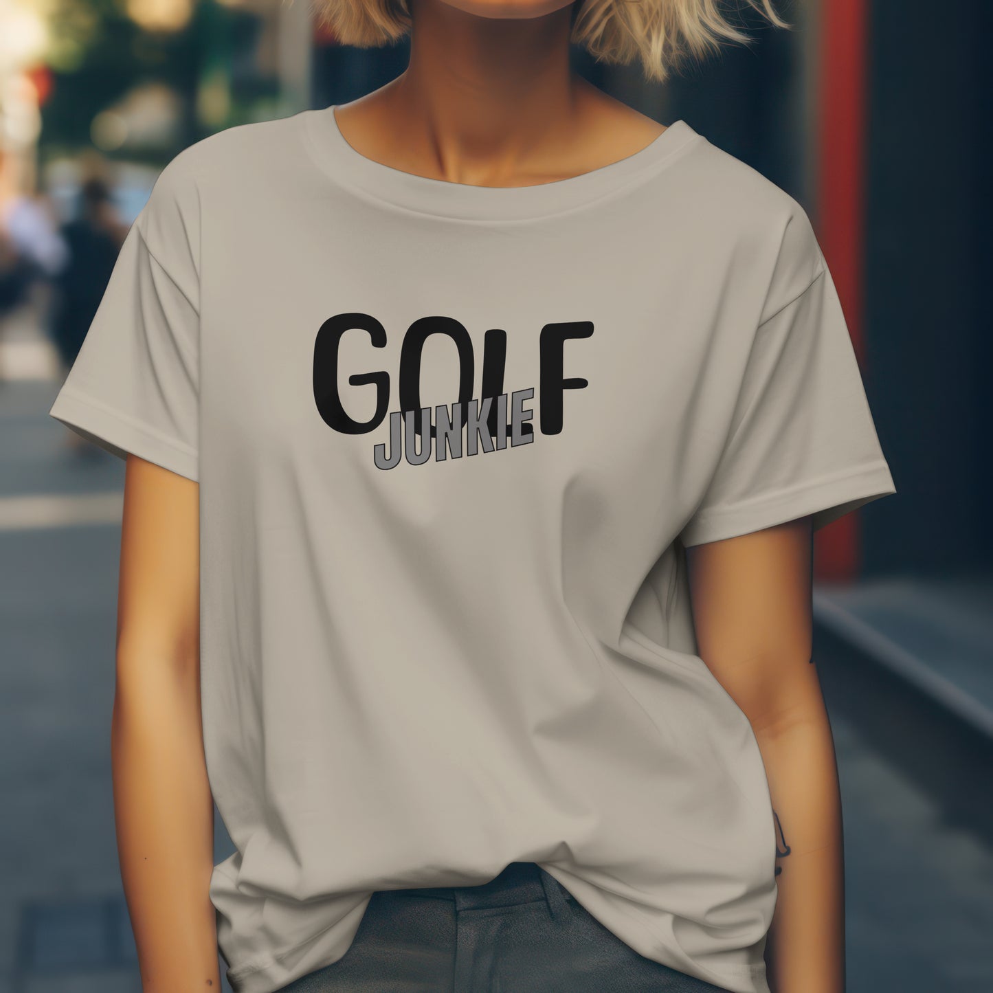 Golf Junkie T-Shirt – “Fairway Obsessed” Good Addictions Tee for Golfers, Weekend Warriors & Tee Time Addicts