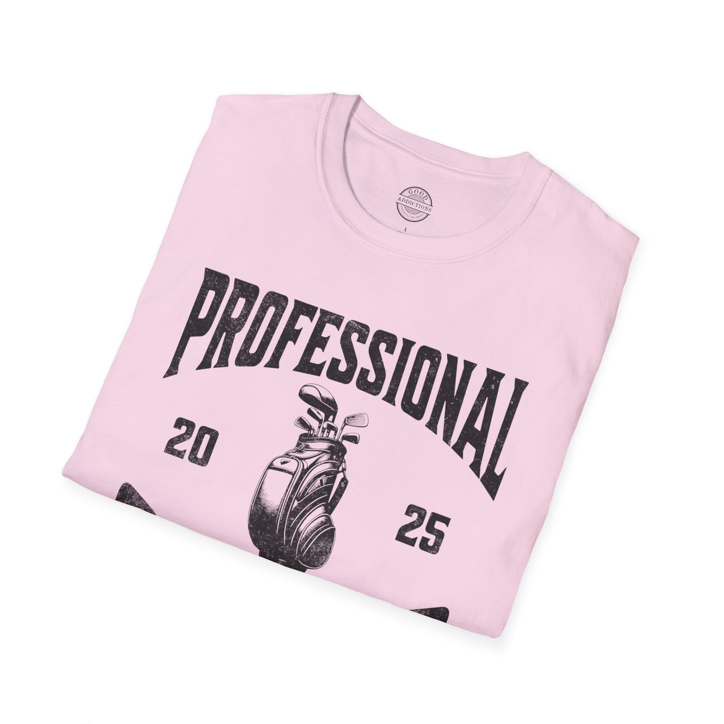 Professional Golfer T-Shirt – “Game On” Clean Golf Tee for Players, Coaches & Confident Swingers