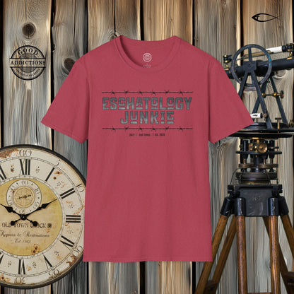Eschatology Junkie -Unisex 100% Cotton Softstyle T-Shirt