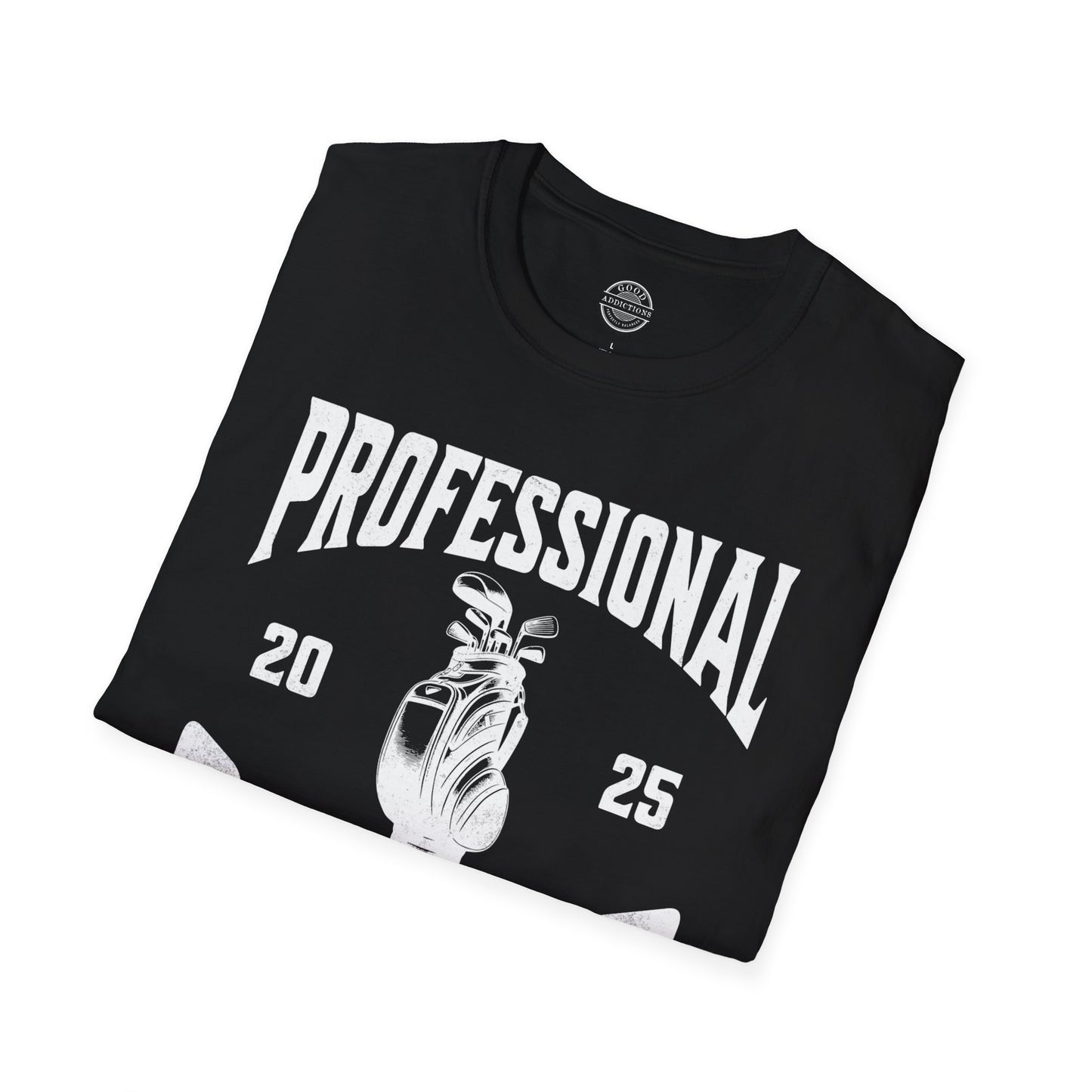 Professional Golfer T-Shirt – “Game On” Clean Golf Tee for Players, Coaches & Confident Swingers