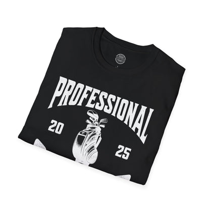 Professional Golfer T-Shirt – “Game On” Clean Golf Tee for Players, Coaches & Confident Swingers