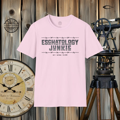 Eschatology Junkie -Unisex 100% Cotton Softstyle T-Shirt