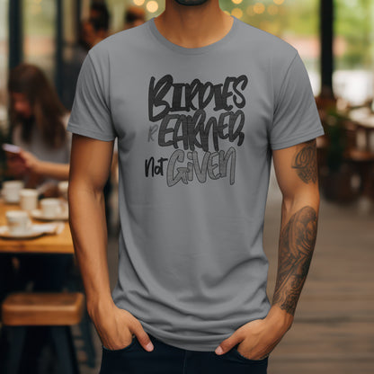 Birdies Are Earned Not Given T-Shirt – “Grind Mode Golf” Tee for Players, Clutch Putters & Serious Swingers