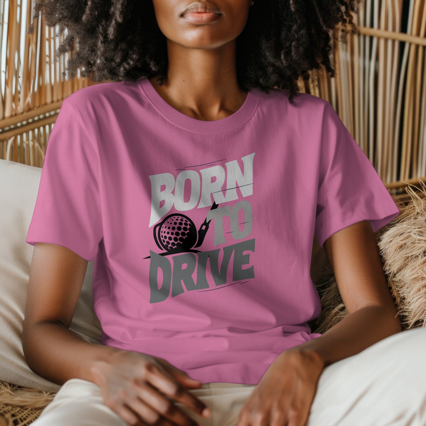 Born to Drive T-Shirt – “Golf Edition” Funny Tee for Long Hitters, Cart Lovers & Weekend Warriors