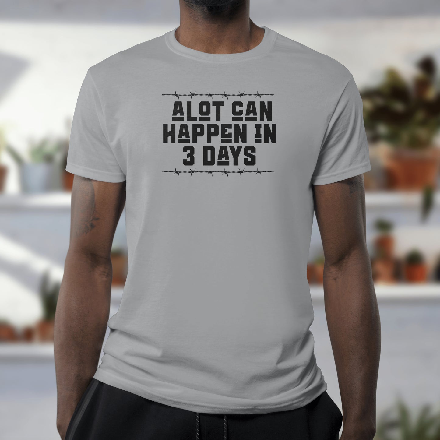 A Lot Can Happen in 3 Days T-Shirt – “Faith Over Fear” Christian Tee for Believers, Easter Worshippers & Hope Seekers