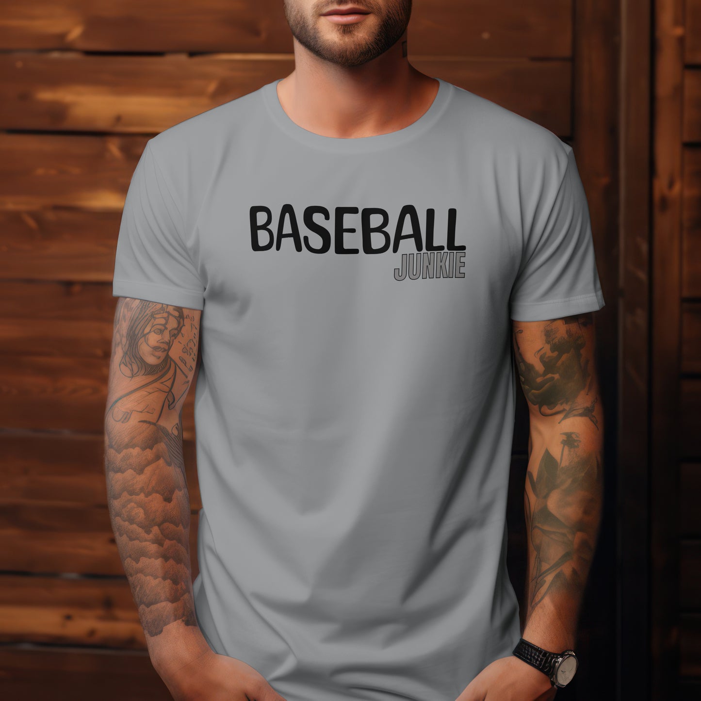 Baseball Junkie T-Shirt – “Diamond Obsessed” Good Addictions Tee for Players, Fans & Game Day Diehards