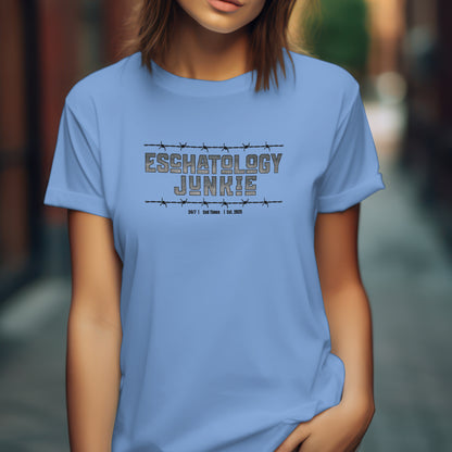Eschatology Junkie -Unisex 100% Cotton Softstyle T-Shirt