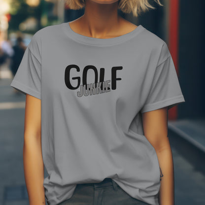 Golf Junkie T-Shirt – “Fairway Obsessed” Good Addictions Tee for Golfers, Weekend Warriors & Tee Time Addicts