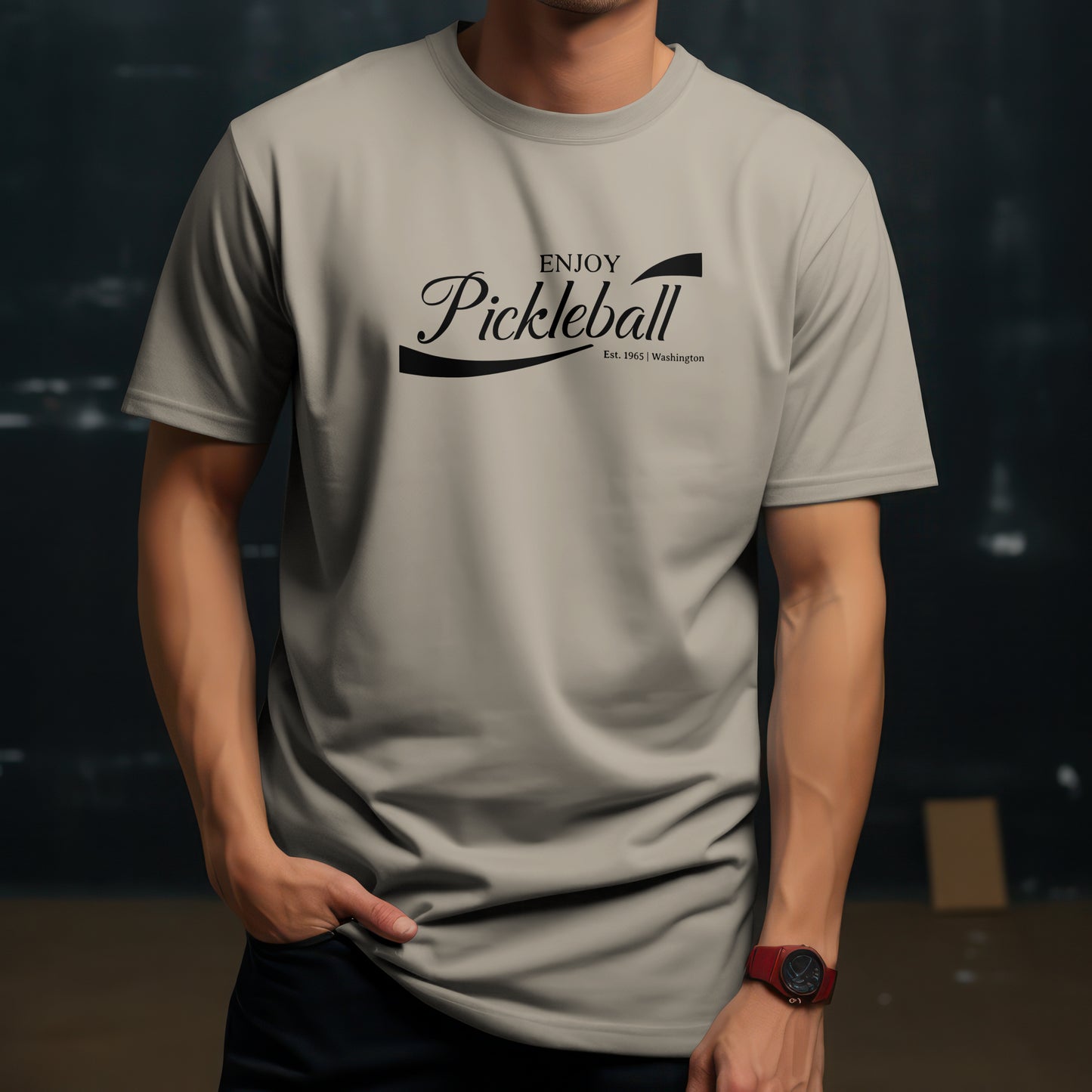 Enjoy Pickleball T-Shirt – “Chill & Dink” Good Addictions Tee for Paddle Lovers, Court Jokers & Pickleball Addicts