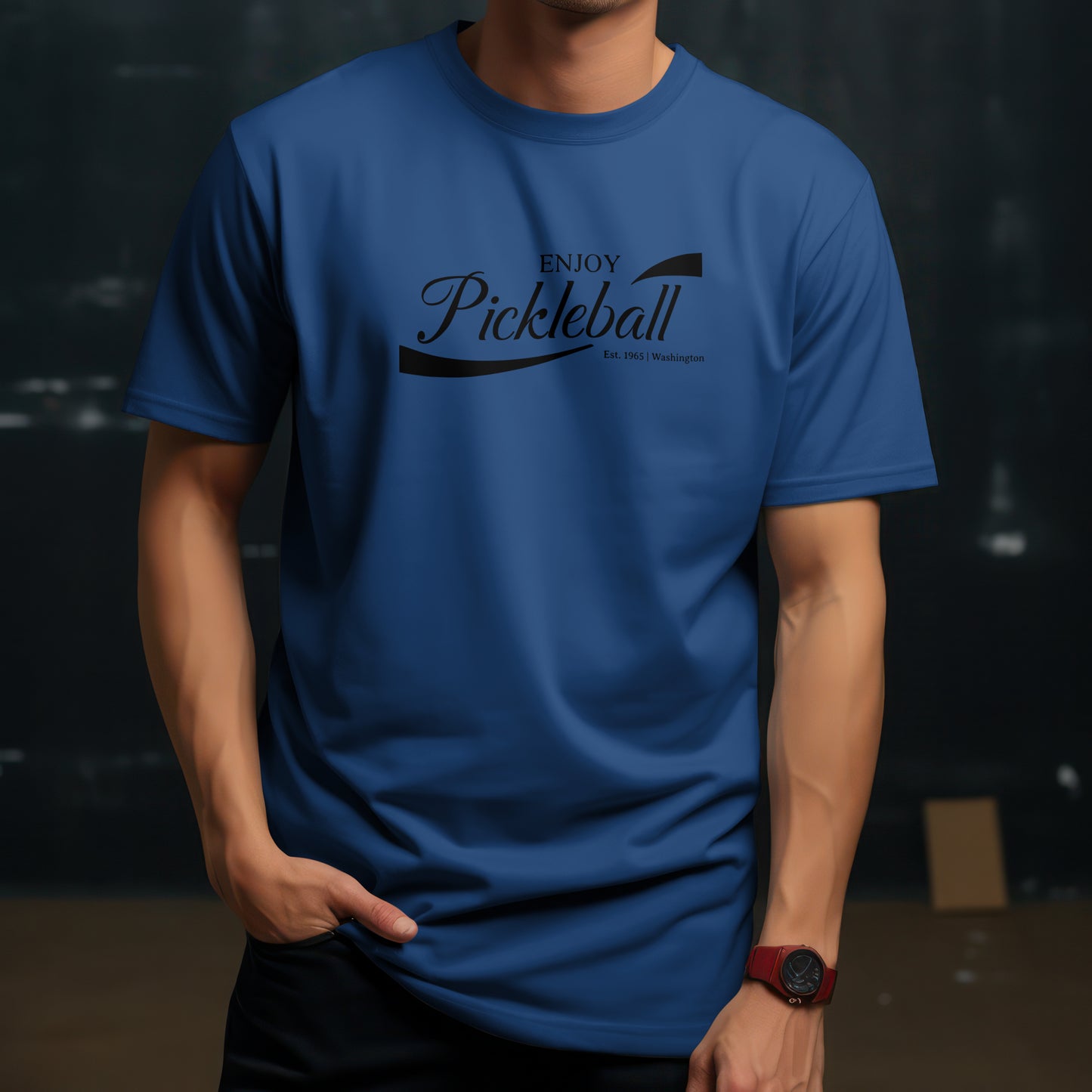 Enjoy Pickleball T-Shirt – “Chill & Dink” Good Addictions Tee for Paddle Lovers, Court Jokers & Pickleball Addicts