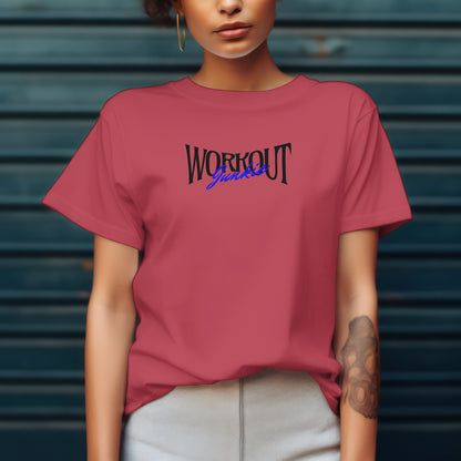 Workout Junkie T-Shirt – “Fitness Obsessed” Gym Motivation Tee for Lifters, Cardio Kings & Sweat Addicts