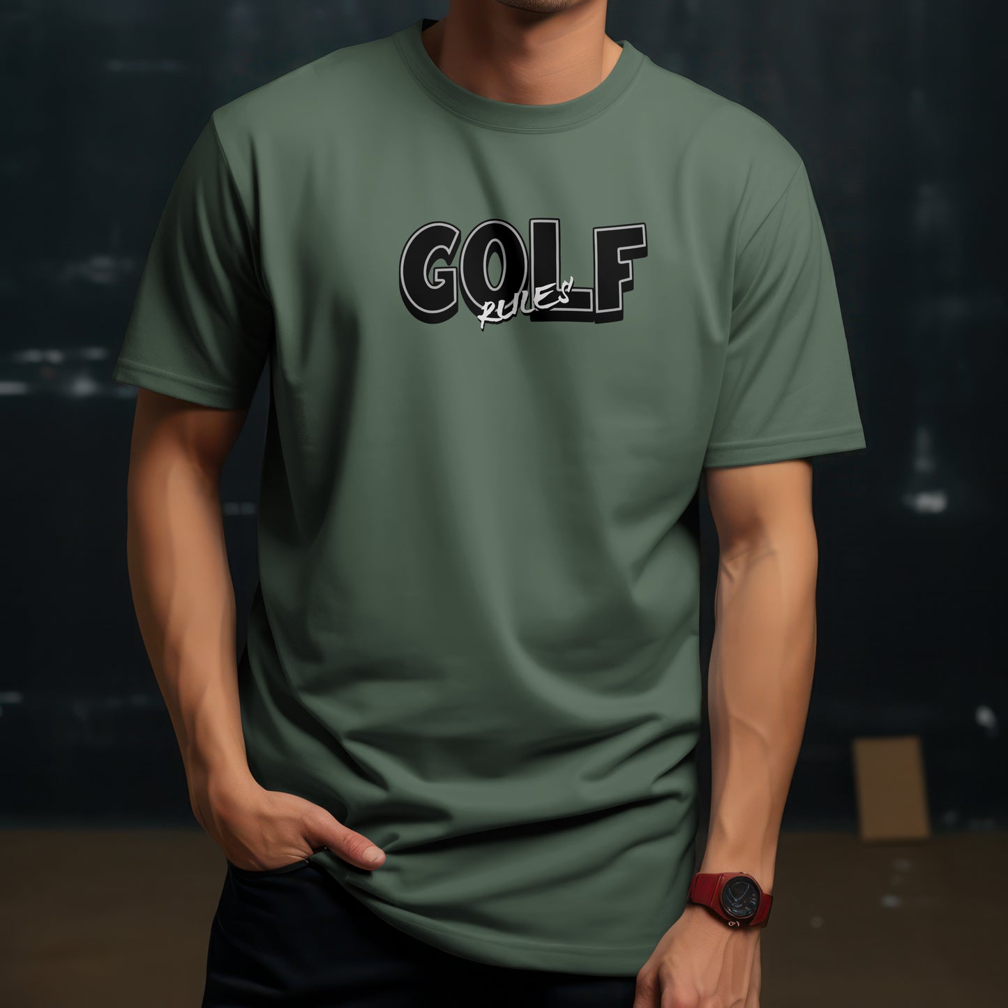 Golf Rules T-Shirt – “Classic Fairway Energy” Bold Tee for Golfers, Rule Sticklers & Game Day Players