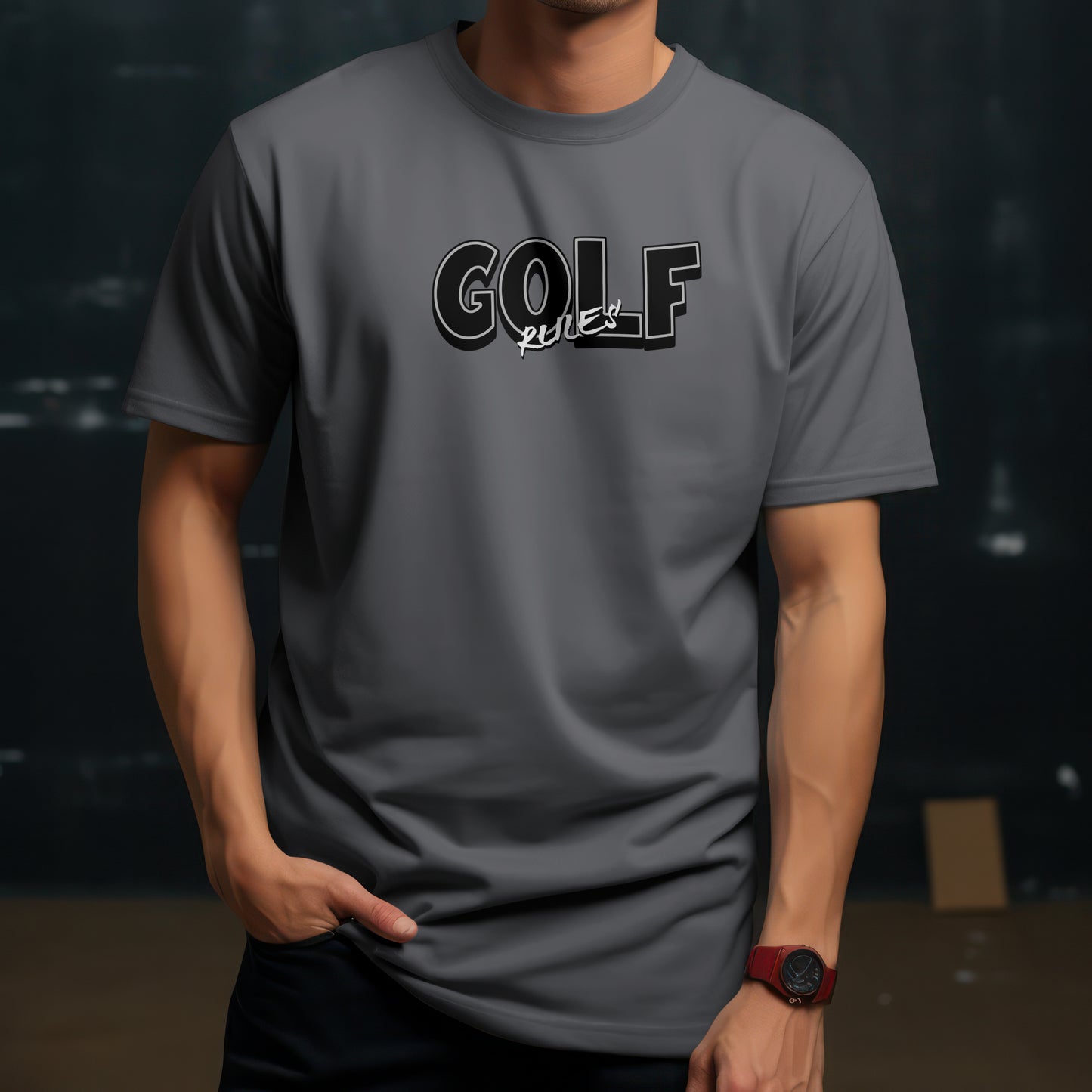 Golf Rules T-Shirt – “Classic Fairway Energy” Bold Tee for Golfers, Rule Sticklers & Game Day Players