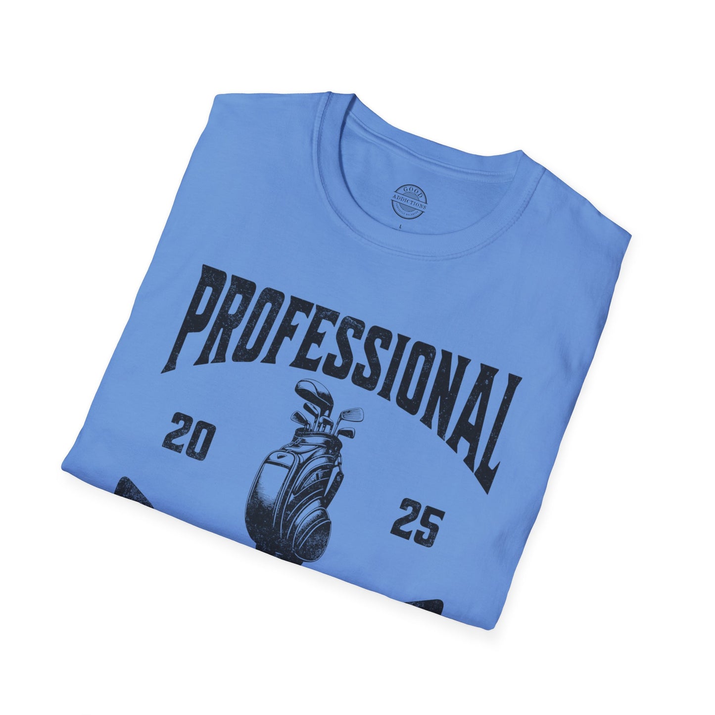 Professional Golfer T-Shirt – “Game On” Clean Golf Tee for Players, Coaches & Confident Swingers