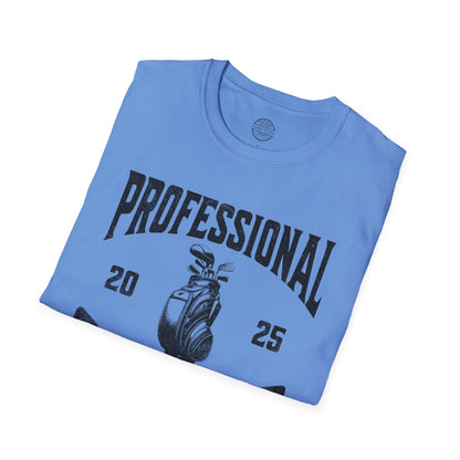 Professional Golfer T-Shirt – “Game On” Clean Golf Tee for Players, Coaches & Confident Swingers