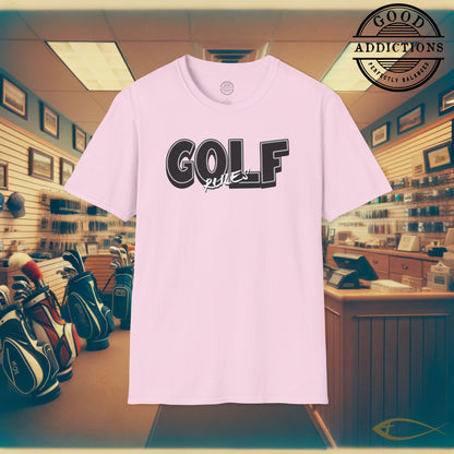 Golf Rules T-Shirt – “Classic Fairway Energy” Bold Tee for Golfers, Rule Sticklers & Game Day Players