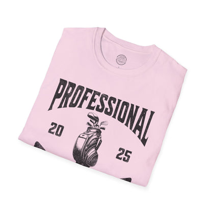 Professional Golfer T-Shirt – “Game On” Clean Golf Tee for Players, Coaches & Confident Swingers